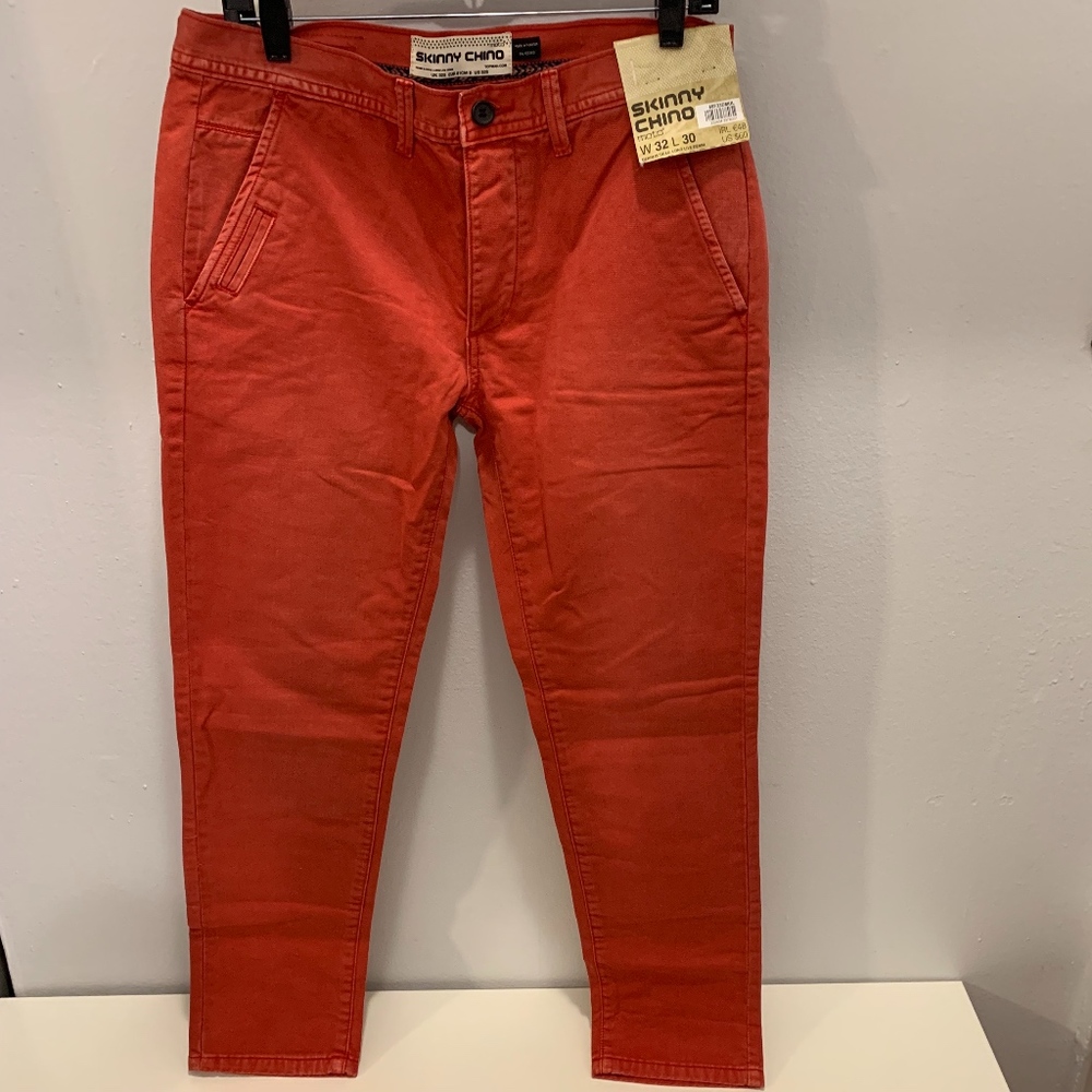Mens Topman Skinny Chino - Size 32 x 30 (NWT)